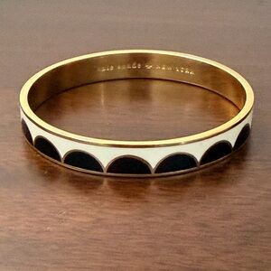 Kate Spade New York All the Trimmings Bangle | Black & Cream